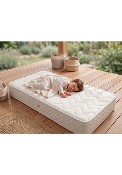 Ratemo Lüx Ortopedik Bebek Yatağı 70x140x20 CM Ekstra Kalın 20 CM Konfor Pedli 70 x 140 CM