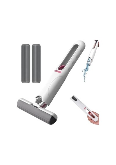 1 Adet Mini Mop Ve 4 Adet Yedek Sünger,