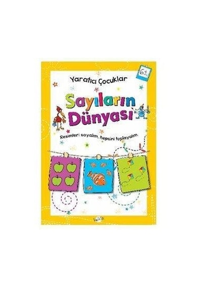 Yaratıcı Çocuklar Sayıların Dünyası 6 Yaş- Kukla