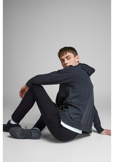Jack & Jones Erkek Slim Fit Siyah Kot Pantolon - 12152346