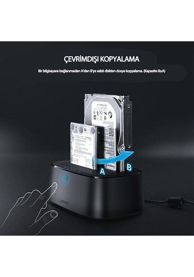 Ugreen Usb 3.0 2.5 Ve 3.5 Inch Sata Hdd Dual Dock Station