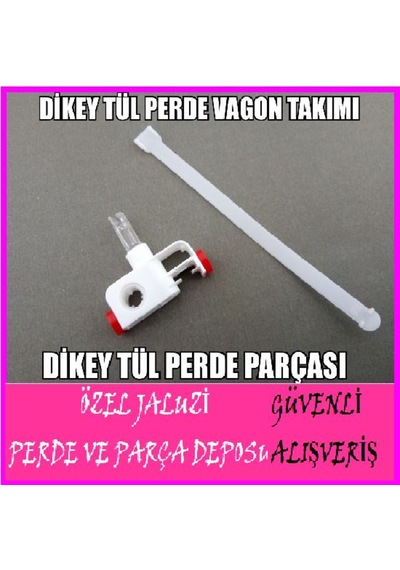 Tül Dikey Perde Vagon Takımı-Tül Dikey Perde Parçası-Tül Dikey Pe