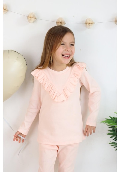 Miababy Fırfırlı İkili Takım Pudra