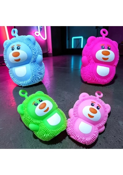 Vıp Yüksek Kalite 10 Adet Renkli Led Işıklı Aslanlı Kirpi Yoyo Işıklı Aslanlı Yoyo Eğitici Oyuncak