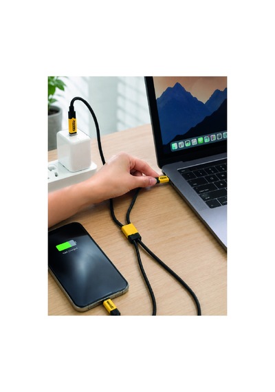 240w 3'ü 1 Arada Kablosu -c Micro Usb