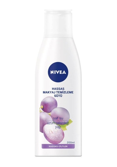 Nivea Üzüm Çekirdeği Yağı Saf Su Hassas Makyaj Temizleme Sütü 200 ML