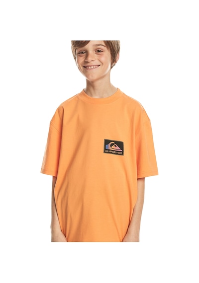 Quiksilver Back Flash Ss Youth Turuncu Turuncu