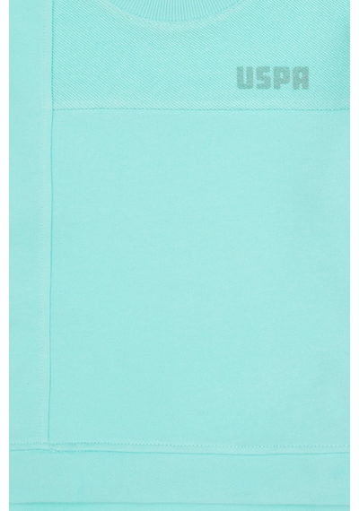 U.S. Polo Assn. Kız Çocuk Mint Bisiklet Yaka Sweatshirt 50317991-VR250