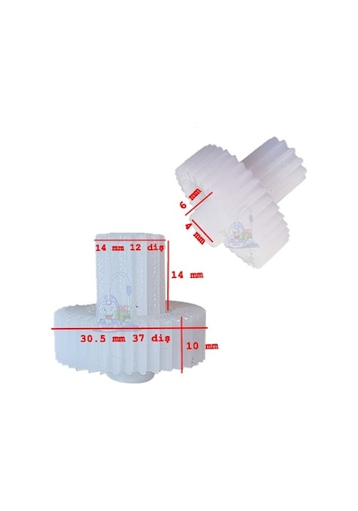 Tefal Rondo 800 8510 Doğrayıcı Çift Dişli (529034058) Uyumlu