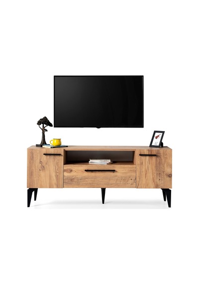 Nil Modern Kapaklı Tv Sehpası 138 Cm Gri