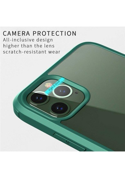 Apple Uyumlu iPhone 11 Pro 9H Full Cam 360° Kamera Koruma Tam Koruma Kilif 397042872