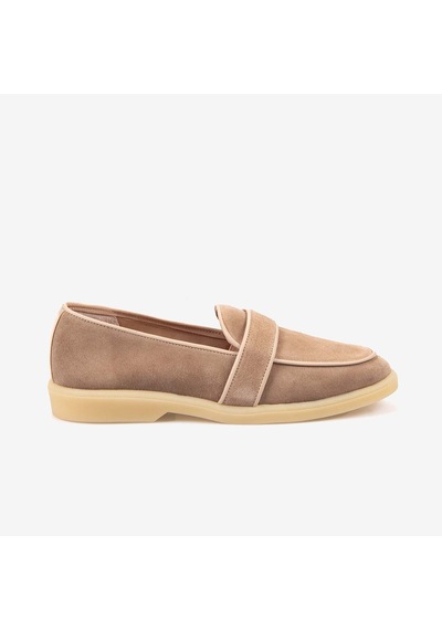 Kemal Tanca Kadın Loafer T101 Vizon
