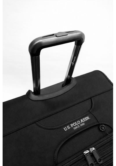 U.S. Polo Assn. 3'lü Valiz Seti 4 Teker U.s. Polo Assn. Kumaş Valiz Siyah 26050 Siyah