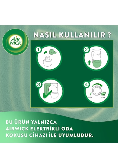 Elektrikli Oda Kokusu Yedek Şişe Beyaz Orkide 2x19 Ml