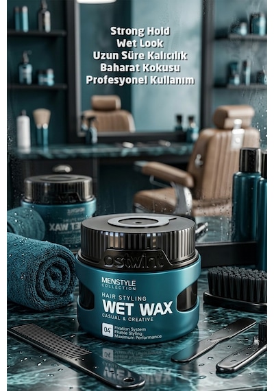 Ostwint Profesyonel Saç Şekillendirici Wet Wax No04 150 ML