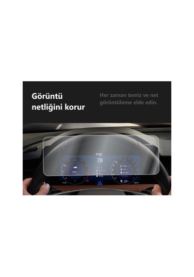 Ayrex Engo Skoda Superb 10.25 İnç Mat Ekran Koruyucu Dijital Gösterge Diğer