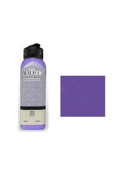 Artdeco Akrilik Boya 140 Ml Mor 4 Adet Diğer