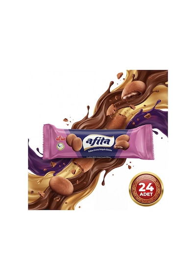Afia Afita Kakao Krema Dolgulu Bisküvi 24x75 Gr 96100231