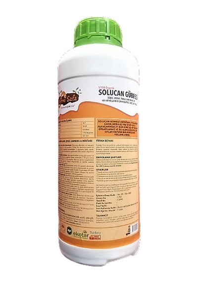 Vermisafa Organik Solucan Gübresi 1 KG Katı + 1 L Sıvı