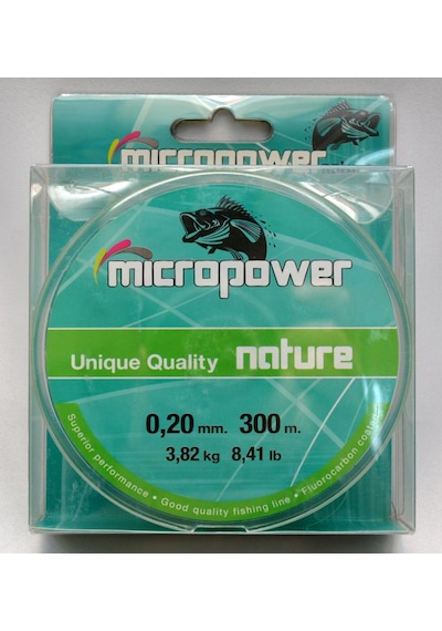 Mıcropower Nature 300mt Yşl Mkr Misina 0,35mm