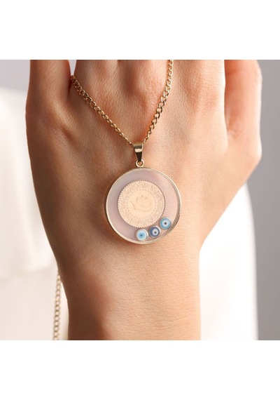 Sembol Gold Altın Çeyrek Kolye