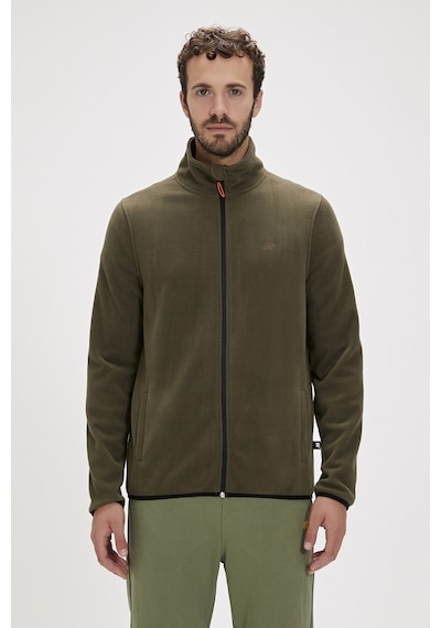 Bad Bear Bowie Full-zip Haki Fermuarlı Erkek Polar Sweatshirt-haki Haki
