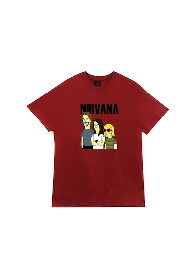 Nirvana Baskılı T-Shirt (542845617) Çok Renkli