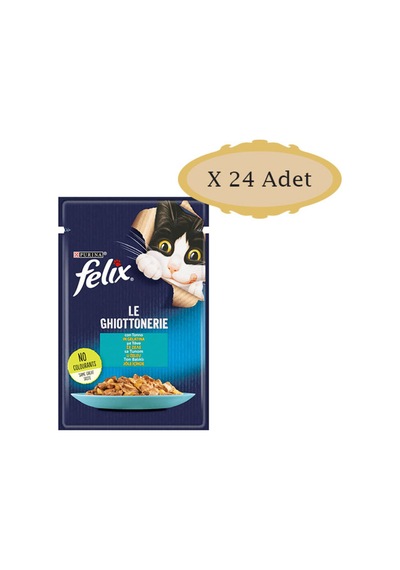 Ton Balıklı Yetişkin Kedi Pouch 85gr X 24 Adet