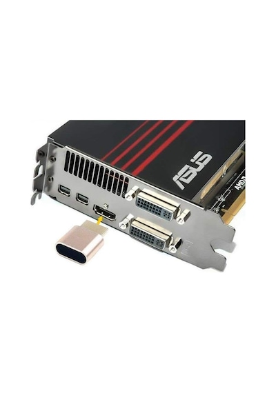 Hdmı 4k Uhd Dummy Plug Minning Bitcoin Sanal Monitör Ekran Kartı Emülatörü Maksimum Çözünürlük 4k Uhd 4096 X 2