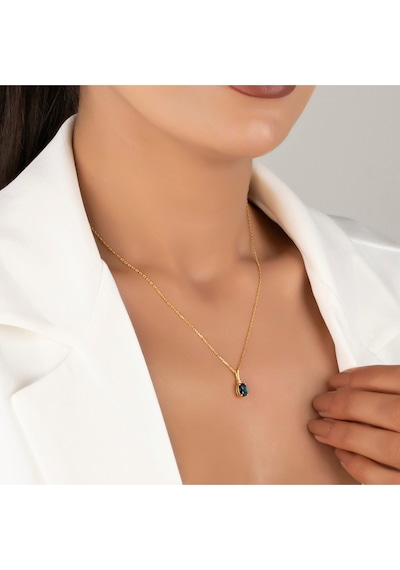 925 Ayar Gümüş Oval Kesim Safir Ve Pırlanta Taşlı Rose Altın, Sarı Altın, Gümüş Kaplama Hediye Kolye Pembe 925 Ayar Gümüş Oval Kesim Safir Ve Pırlanta Taşlı Rose Altın, Sarı Altın, Gümüş Kaplama Hediye Kolye Pembe