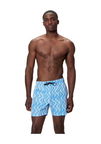 Speedo Print Redondo Edge Volley 16" Erkek Şort Mayo Çok Renkli