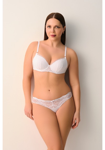 Suwen Lace Deluxe Dantelli String Külot Sw4054101 Beyaz