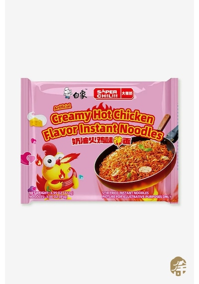 Kremalı Tavuk Aromalı Hazır Eriştesi Creamy Hot Chıcken Flavor Instant Noodles - 112g