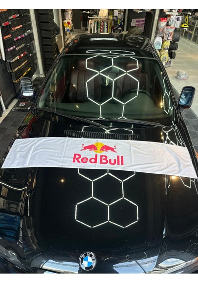 Beyaz Redbull Torpido Havlu