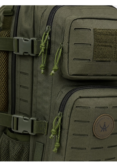 Anadolu Tactical 45l Taktik Sırt Çantası Haki Geniş Hacimli Çok Bölmeli Askeri Kamp Outdoor Çantası