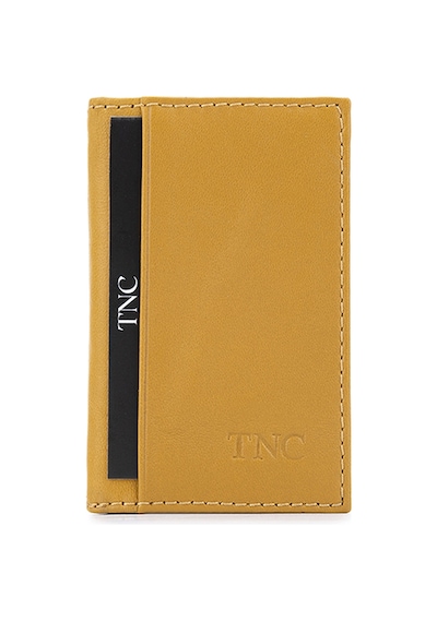 Tamer Tanca Unisex Hakiki Deri Hardal Kartlık 688 4031d Krtlk Sk24-25 Hardal