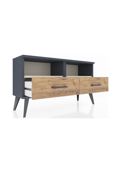 Arges Şifonyer 2 Raflı 2 Çekmeceli 88x30x48 Antrasit-aytaşı/çam Aytaşı/çam Arges Şifonyer 2 Raflı 2 Çekmeceli 88x30x48 Antrasit-aytaşı/çam Aytaşı/çam