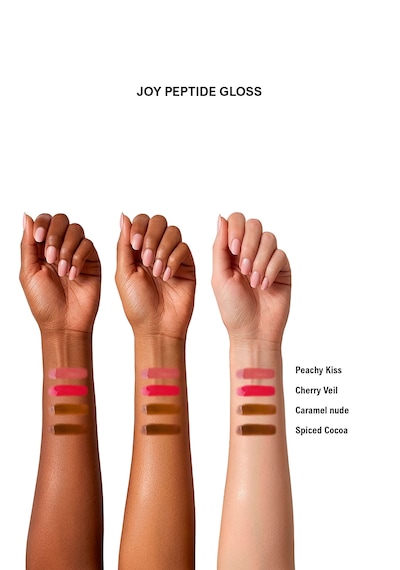 Spf30 Peptit İçeren Lip Gloss Spiced Cocoa 04 Kolajen & Hyalüronik Asit Destekli Nemlendirici Ve Besleyici Dudak Parlatıcısı / Joy Pepdide Bordo