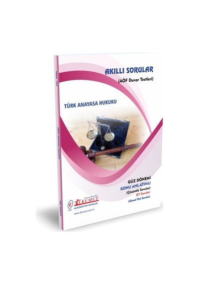 İlkumut Yayınları - Türk Anayasa Hukuku - Konu Anlatımlı - Çözümlü Sorular