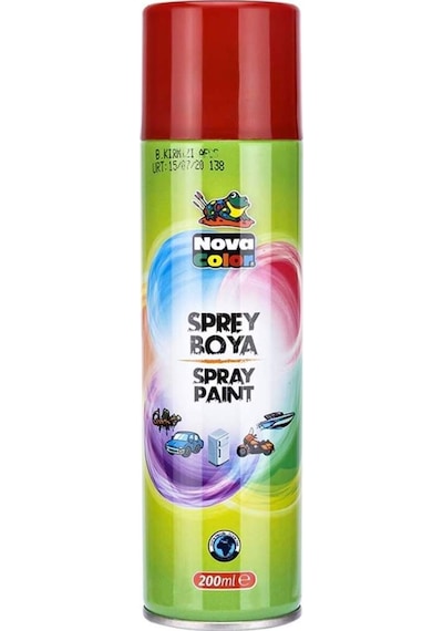 Renk Seçenekli Sprey Boya 1 Adet Mavi