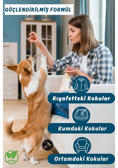 Pısy & Pısy Pisy & Pisy Vegan Sertifikalı Koku Giderici