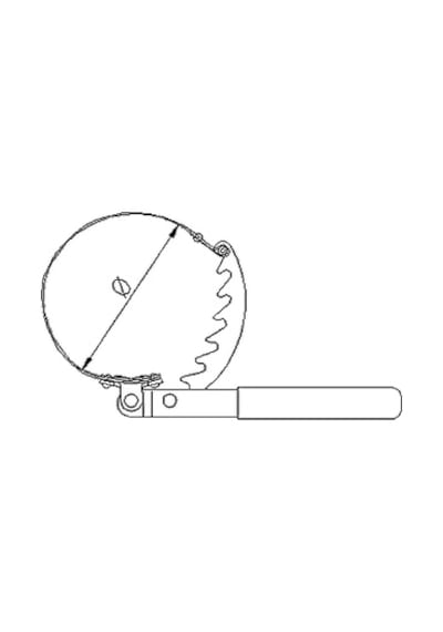İzeltaş Yağ Filtre Sökeceği 75-100 6370260100