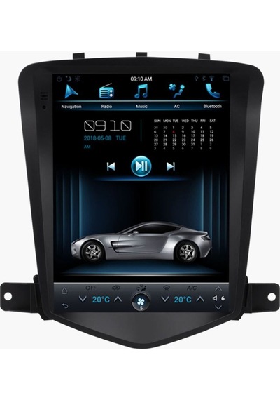 Chevrolet Cruze 2009-2014 Uyumlu Tesla Multimedya Navigasyon Usb Kamera Carplayer 4 Ram