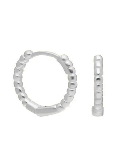 Basic Mini Halka Küpe 717093 Silver