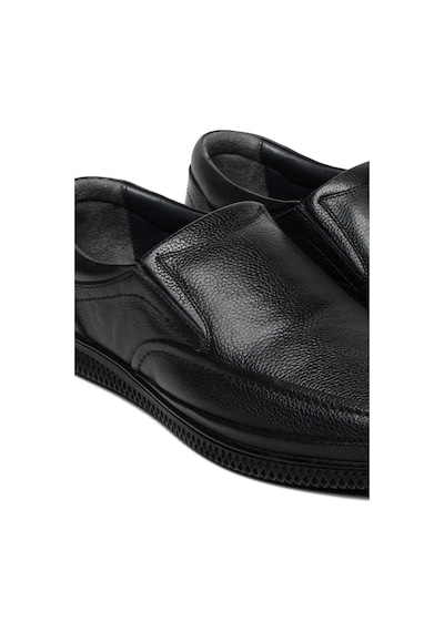 Bestello Bağcıksız Poli Taban Comfort 011-201-24y Erkek Ayakkabı Siyah