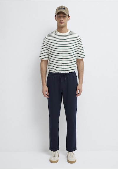 Mavi - Lacivert Örme Pantolon 0010460-86623 Lacivert