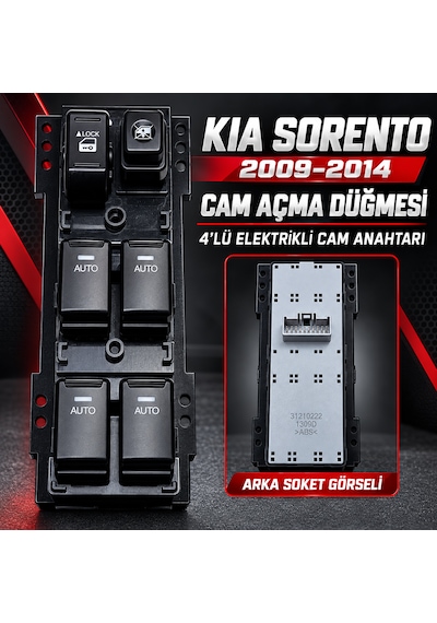 Kia Sorento Cam Düğmesi