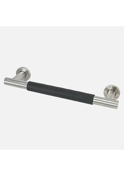 Kauçuk Tutunma Barı 30 Cm Krom