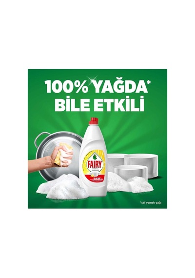 Fairy 650 Ml Sıvı Deterjan Limon Kokulu