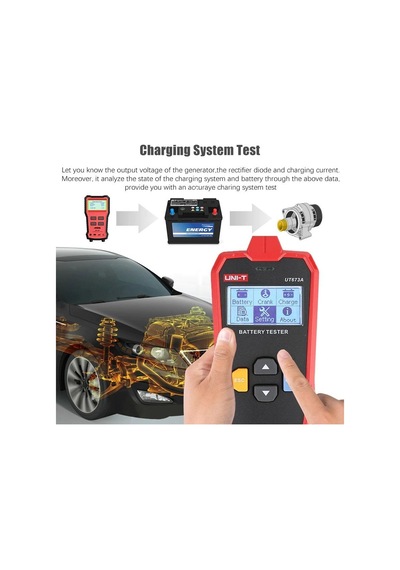 Unit Ut673a Pil Test Cihazı